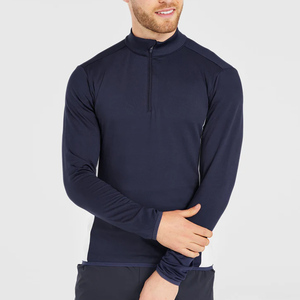 Sudadera de lana informal sólida personalizada para hombre y mujer, jersey de gran tamaño de algodón 100%, cuello redondo, bolsillo de marca para invierno - Product Image 6