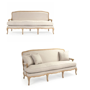 Muebles de sala de estar Marco de madera de teca de la mejor calidad Diseño moderno Sofás cómodos hechos por artesanos experimentados de Indonesia - Product Image 5