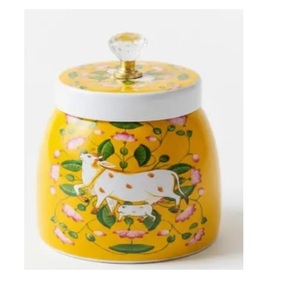 Recipiente de Té de Metal con Acabado Esmaltado de Diseño Moderno, Tarro de Almacenamiento de Café y Té, Tarros de Azúcar, Recipiente de Almacenamiento de Cocina - Product Image 1