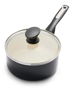 GreenPan Green <b>Pan</b> Rio Healthy <b>Ceramic</b> Nonstick 2 QT Saucepan Pot With Lid - Product Image 1