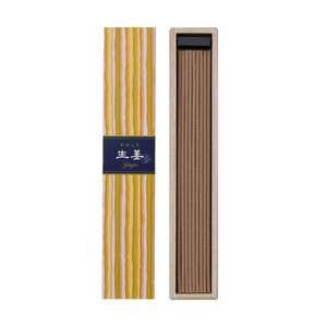 Kayuragi Moderno Soporte de Madera para Incienso, Paquete de 40 Varillas con Base, Quemador Aromático para el Hogar, Ideal para la Temporada de Otoño - Product Image 3