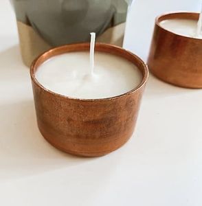 <b>Decorative</b> Pattern Metal Wax Candle Jar with <b>Lid</b> Crafted for Christmas Home Interiors and Sustainable Candle Use - Product Image 6
