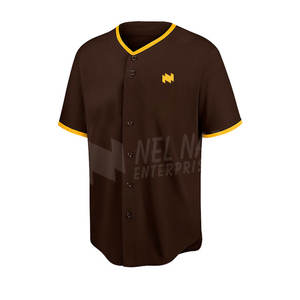 Uniforme de béisbol deportivo personalizado de alta calidad para hombres, uniforme de Béisbol Juvenil de nuevo diseño hecho a medida - Product Image 2