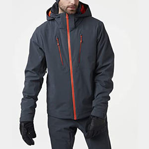 Veste de ski pour hommes veste de snowboard décontractée et amusante en plein air pour l'hiver veste de ski personnalisée de haute qualité en tissu souple - Product Image 3