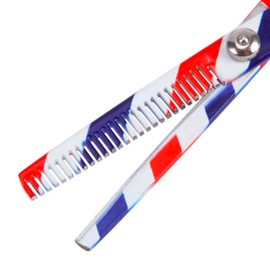 2025 ciseaux de cheveux professionnels en acier inoxydable pour hommes outil de coupe de coiffeur avec outil de beauté à pointe de lame tranchante pour la sécurité - Product Image 4