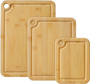 เขียงออร์แกนิคสีธรรมชาติหรูหราสำหรับเตาครัวเขียงหั่นผักแบบพรีเมียมปรับแต่งได้ตามต้องการ - Product Image 1