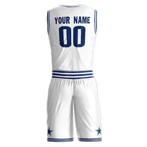 ชุดบาสเก็ตบอลแบบซับลิเมชั่นสำหรับผู้ชายและเด็กผู้ชาย ผ้าเบา ระบายความชื้น สวมใส่สบายในวันแข่งขัน - Product Image 6