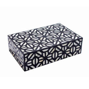 Boîte de rangement décorative multi-usages pour bijoux avec finition en os incrusté pour usage intérieur et extérieur à bas prix - Product Image 4