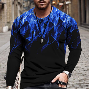 2024 plusieurs couleurs décontracté écran Logo personnalisé numérique plaine t-shirt impression personnalisée pour homme chemises Hip Hop pour hommes - Product Image 2