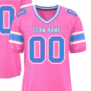 Camiseta de Fútbol Americano Unisex de Manga Corta, Talla Grande, Transpirable, Personalizada de Alta Calidad, 100% Poliéster, Anti-UV, de Secado Rápido - Product Image 2