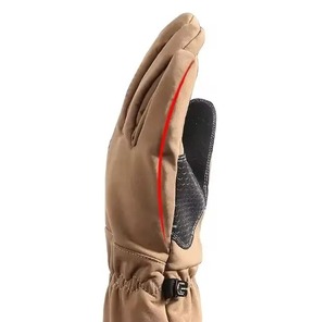 Haute meilleure qualité taux raisonnable hiver neige gants d'hiver chaud hommes coupe-vent imperméable pour gants de Ski meilleure qualité faible taux - Product Image 4
