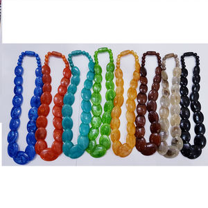 Collar de Cuerno Pulido de Alta Calidad, Hecho a Mano, Cadena de Hilo al por Mayor para Mujer, para Bodas Cristianas, Compromisos y Fiestas - Product Image 6