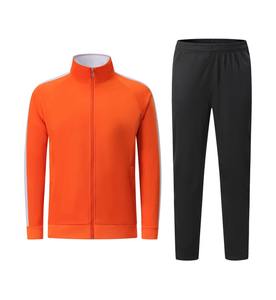 Chándal de alta calidad hecho a medida con cremallera completa sólida para hombres/chándal de poliéster de algodón a precio al por mayor chándal para hombres - Product Image 1