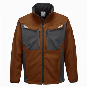 Veste Softshell Homme Personnalisée Prix de Gros Toutes Saisons Légère pour Randonnée Trekking Extérieur et Travail Tactique - Product Image 6