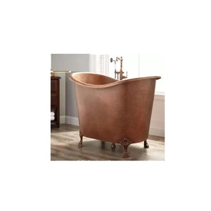 Suministro directo de fábrica Bañera de cobre hecha a mano para baño para decoración de hoteles y hogares en todo el mundo - Product Image 5