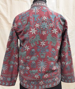 Sweet Style Women's Autumn Winter Eco-Friendly <b>Quilted</b> <b>Jacket</b> Boho Suzani High Quality Cotton Outerwear Woven Floral <b>Patterns</b> - Product Image 2