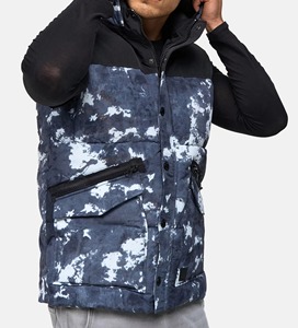 Nouvelle arrivée Veste matelassée unisexe imperméable coupe-vent de rue avec logo imprimé par sublimation sur toile enduite chaude pour l'hiver - Product Image 3