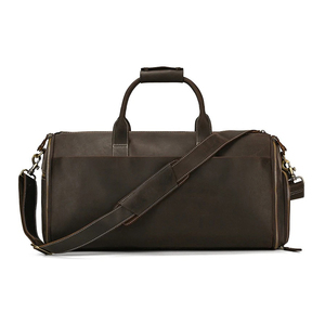 Fashion Genuine Leather Duffel <b>Bag</b> <b>Men</b> Cow Leather <b>Men</b> Women Business Travel <b>Bag</b> Black Large <b>Shoulder</b> <b>Bags</b> - Product Image 5