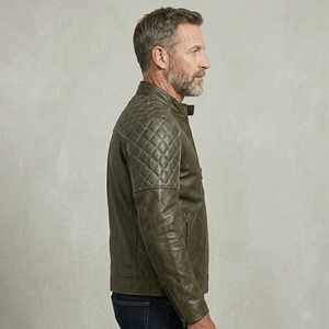 Chaqueta de Cuero para Hombre, Diseño Clásico, Forro Cómodo, Personalizada, Prenda Exterior Casual y Elegante con Cuero de Alta Calidad - Product Image 4