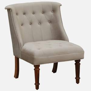 Modern Ludovic <b>Velvet</b> Slipper <b>Chair</b> for Living Room Elegant Comfortable <b>Chair</b> for Home Use - Product Image 3