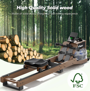 %100 CLEARANCE SALES FOR COREROW R300 RUBBERWOOD 12"BLADE <b>WATER</b> RESISTANCE ROWER <b>MACHINE</b> - Product Image 3