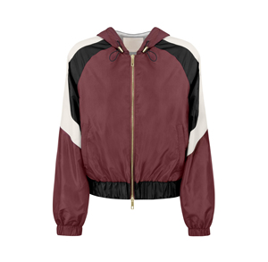 Chaqueta cortavientos transpirable para mujer, ropa deportiva de diseñador, venta al por mayor, chaqueta cortavientos de nailon con cremallera transpirable de malla personalizada para mujer - Product Image 5