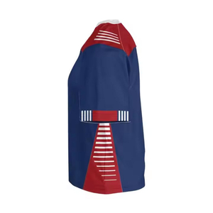 Maillot de lacrosse professionnel, design personnalisé, imprimé, respirant, vêtements de sport performants, 100% polyester, en vente à bas prix - Product Image 3