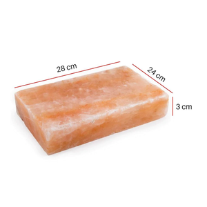 Durable Himalayan salt cooking slab ideal for roasting searing <b>grilling</b> and baking meals offering improved flavor - Product Image 4