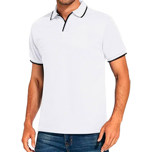 Camiseta Casual de Diseño Personalizado, Manga Corta, 240g, 100% Algodón, Tejido de Punto Regular, Lisa, para Hombre, Golf, ODM de BD - Product Image 1