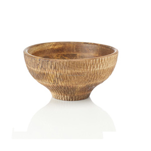 Bols de service en bois Vintage ustensiles de cuisine d'intérieur saladier design avec un Design poli et personnalisé disponible - Product Image 1