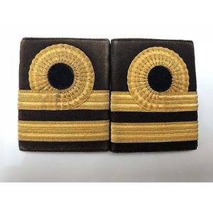 2025 épaulettes professionnelles à prix d'usine avec planches d'épaule brodées en tresse d'or décorées de paillettes - Product Image 1