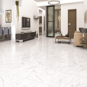 Carreaux de sol en porcelaine brillante 600x600 avec isolation thermique pour les applications modernes de villas, de centres commerciaux et d'écoles - Product Image 5