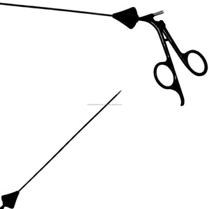 Porte-aiguille laparoscopique manuel à tube isolant, instrument chirurgical certifié CE, pour laparoscopie, suture, usage clinique et hospitalier - Product Image 3