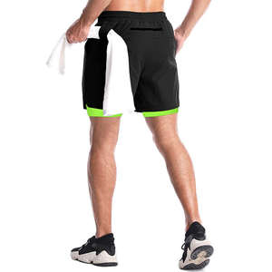 Shorts d'été pour hommes Sports d'été Basketball Running Shorts Wholesale Workout Men Jogger Blank Sweat Shorts - Product Image 2