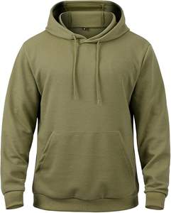 Sudadera con Capucha de Invierno para Hombre de Alta Calidad, Informal, de Manga Larga, Tejido Waffle, con Bolsillo, Oferta 2024 - Product Image 1