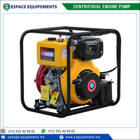 Pompe à eau pour moteur diesel centrifuge à haute pression de connexion de décharge de 2 ''pour l'irrigation agricole, la pêche, la lutte contre l'incendie