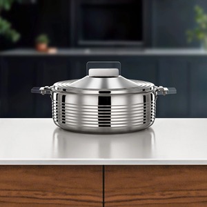 หม้อไฟโลหะแบบอาหรับส่งเสริมการรับประทานอาหารแบบกลุ่ม ช่วยให้ครอบครัวรวมตัวกันเพื่ออาหารตุ๋นแสนอร่อยและข้าวหอมกลิ่นหอม - Product Image 6