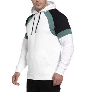 Calidad Premium Hombre Casual Liso Nuevo estilo de moda Sudaderas con capucha de los hombres Sudaderas con capucha de manga larga Hombres - Product Image 4