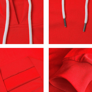 Femmes de haute qualité pull à capuche goutte épaule tricoté polaire manteau solide pull avec capuche grande taille sweats à capuche pour femme - Product Image 6