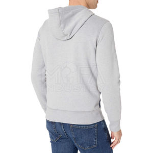 Venta al por mayor de sudaderas con cremallera para hombre cálidas sudaderas con capucha de lana informal para hombre, sudaderas con capucha para hombre servicio OEM disponible - Product Image 3