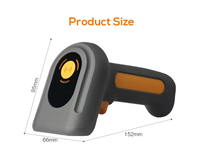 Scanner de codes à barres industriel étanche IP65 lecteur de Code QR 2D portable filaire USB 1D pour la logistique d'entrepôt en Stock
