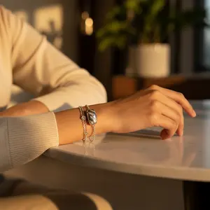 Perles rondes en zircone cubique argentée 3 mm et 6 mm, perles d'espacement et capuchons pour la fabrication de bijoux DIY, accessoires de bijouterie - Product Image 2