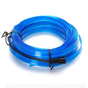 แถบไฟ LED สำหรับตกแต่งภายในรถยนต์แบบบางพิเศษยาว5เมตรตัดได้ใช้ไฟจาก USB-รถยนต์ & รถจักรยานยนต์/ไฟ & - Product Image 2