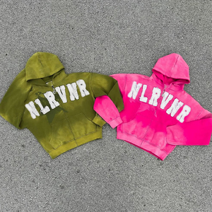 Survêtements d'hiver personnalisables à fermeture éclair pour hommes et femmes, sweat-shirt léger, pantalon de survêtement élastique, 100% - Product Image 2