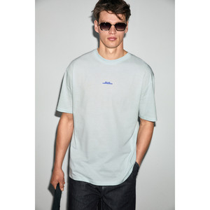 GRIMELANGE EXOTIC เสื้อยืดผู้ชายผ้าฝ้ายออร์แกนิก 100% พิมพ์ลาย ใส่สบาย - Product Image 5