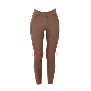 Stylish women riding breeches slim fit lightweight breathable comfortable durable equestrian pants for outdoor <b>horse</b> riding - Product Image 1