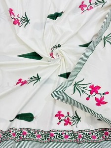 Beautiful Cotton Double Bedsheet With 2 <b>Pillow</b> Covers Hand Block Printed Bedsheet for Home <b>Decor</b> - Product Image 3
