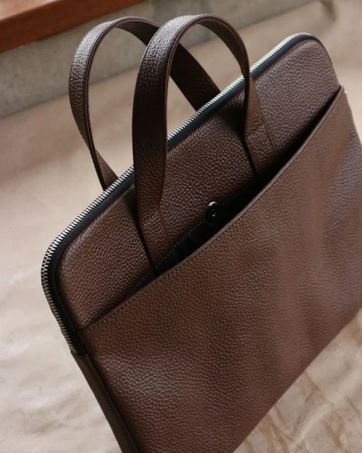Custom leather laptop sleeve case perfect companion for your device everyday carry multiple colors are available trending 2025