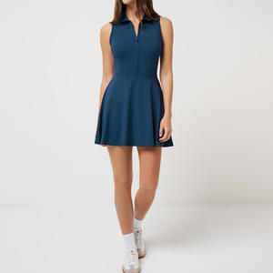 OEM ODM Robes de golf pour femmes sur mesure en gros Robes de golf sportives élégantes pour femmes Vêtements de performance Spandex Coton tissé - Product Image 5