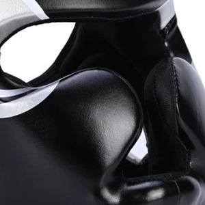 สินค้ามาใหม่ คุณภาพสูง หมวกป้องกันศีรษะหนังแท้สำหรับผู้ใหญ่ แบบ DUAL SPORT สำหรับฝึกซ้อมมวย MMA และเทควันโด ใช้ได้ทั้งชายและหญิง ลดราคาออนไลน์ - Product Image 3